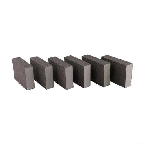 Schleifschwamm Set 6-teilig mit mehreren Körnungen für eine effektive Holz- und Metallbearbeitung (Körnung 180) von Zilimontt