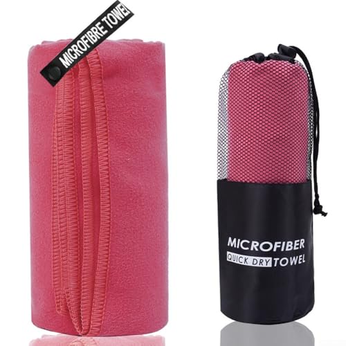 Schnelltrocknendes Mehrzweck-Handtuch für Sport und Strand, ideal zum Schwimmen, Laufen und Baden, weich, leicht und atmungsaktiv (50 x 120 D) von Zilimontt