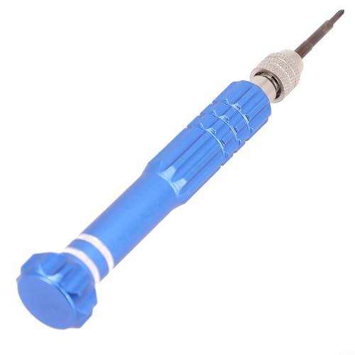 Schraubendreher-Set für Handy- und Uhren-Reparatur, mit magnetischen Spitzen und Stahlkonstruktion (blau) von Zilimontt