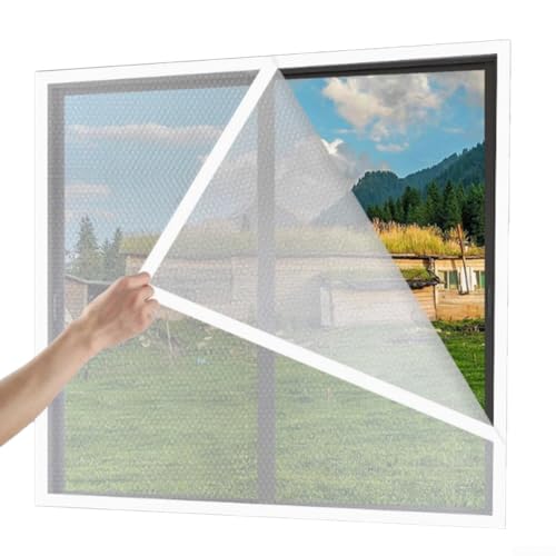 Selbstwärmeisolierende Folie für Fenster, 4 mm, PVC-Blasen-Design für einfache Installation und Staubschutz (80 x 120 cm) von Zilimontt