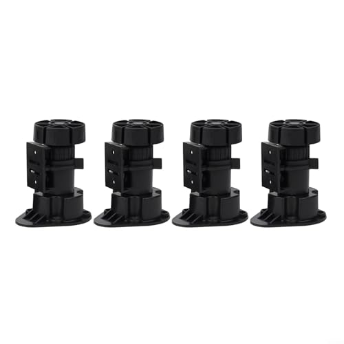Set mit 4 verstellbaren Schrankbeinen, erhöhen und schützen Ihre Möbel vor Feuchtigkeit (80-110 2#) von Zilimontt