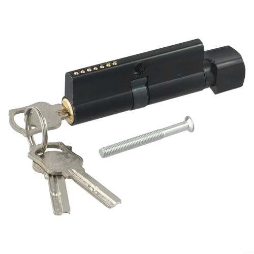 Sichern Sie Ihr Zuhause mit 70 mm Anti-Diebstahl-Türschloss-Zylinder, gleiches Schlüssel-Zugangs-Design, Schwarz Sichern Sie Ihr Zuhause mit 70 mm Anti-Diebstahl-Türschloss-Zylinder, gleiches Schlüssel-Zugangs-Design, Schwarz von Zilimontt