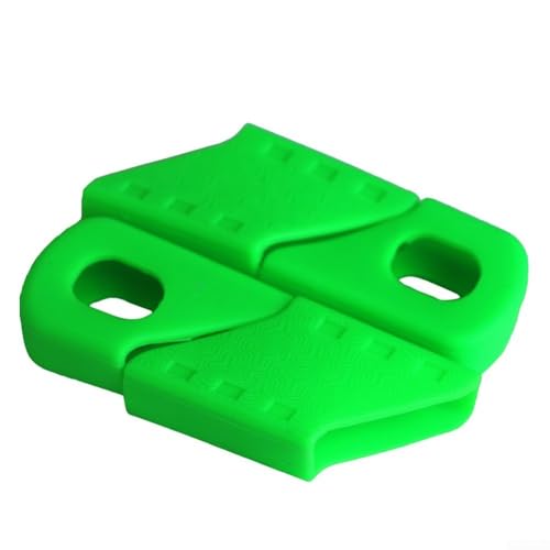 Silikonhülsen-Set für Fahrradkurbeln 4-teilig zur Leistungssteigerung (grün) von Zilimontt