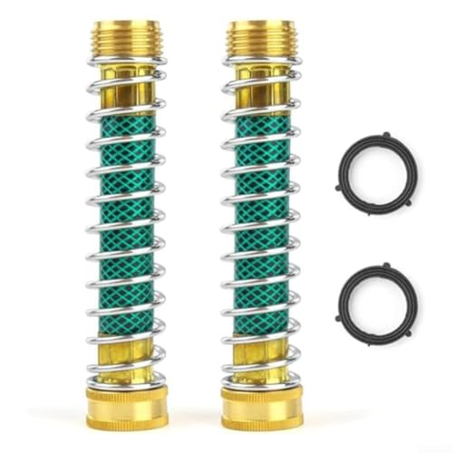 Spiralschutz Gartenschlauch-Verlängerung 2 Stück für zusätzliche Haltbarkeit und Benutzerfreundlichkeit Spiralschutz Gartenschlauch-Verlängerung 2 Stück für zusätzliche Haltbarkeit und Benutzerfreundlichkeit von Zilimontt