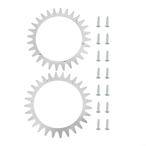 Stahl Anti-Rutsch-Spikes Befestigungssatz für Mähroboter Kompatibel mit SA SE R Classic NX Serie für TLYA-01 Garten Roboter Teile Stahl Anti-Rutsch-Spikes Befestigungssatz für Mähroboter Kompatibel mit SA SE R Classic NX Serie für TLYA-01 Garten Roboter Teile von Zilimontt