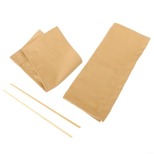 Stuhlhussen für Regiestühle, aus funktionellem Polyestergewebe, platzsparendes Design (Khaki) von Zilimontt