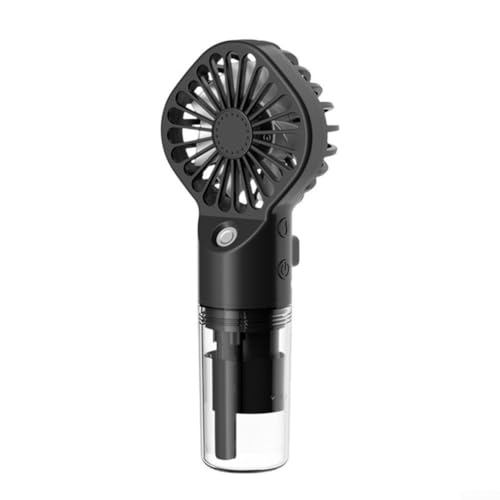 Tragbarer Handventilator mit Wassernebel-Spray, DC 5 V USB wiederaufladbarer Ventilator, batteriebetriebener Kühlnebelventilator, persönlicher Mini-Ventilator für Büro, Outdoor, Reisen, Camping Tragbarer Handventilator mit Wassernebel-Spray, DC 5 V USB wiederaufladbarer Ventilator, batteriebetriebener Kühlnebelventilator, persönlicher Mini-Ventilator für Büro, Outdoor, Reisen, Camping von Zilimontt