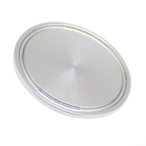 Tri Clamp Sanitär-Endkappe aus 304 Edelstahl für Rohrsysteme, bietet zuverlässige auslaufsichere Abdichtung und Flüssigkeitsübertragung, Größen von 38 mm bis 219 mm (219 mm) von Zilimontt