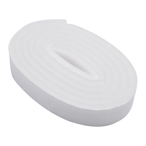 Türnahtdichtungsstreifen, Schalldämmschwamm für Flügel, wasserdichte und winddichte Lösung (weiß, 3 cm, 1 Rolle) von Zilimontt