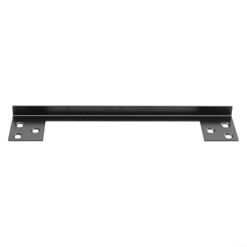 Türriegel-Schutzplatte für ausschwingende Türen, L-förmiger Sicherheitsschutz, unsichtbares Design zur Verbesserung der Sicherheit zu Hause, einfache Installation mit Schrauben (17,8 cm) von Zilimontt