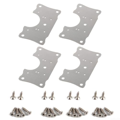 Türscharniere für Küchenschränke, komplett mit Edelstahlschrauben, 4 Stück Türscharniere für Küchenschränke, komplett mit Edelstahlschrauben, 4 Stück von Zilimontt
