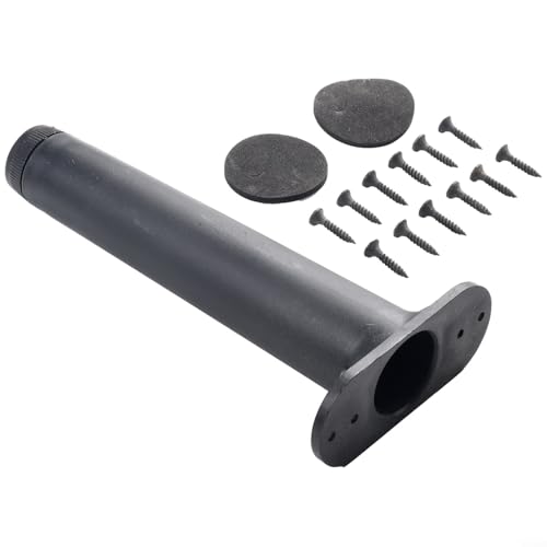 Verstellbare Teleskop-Möbelerhöhungshalterung für Bettbalkenstütze, hergestellt aus Stahl und Kunststoff-Stahl und Befestigung durch Schrauben (18–20 cm) von Zilimontt