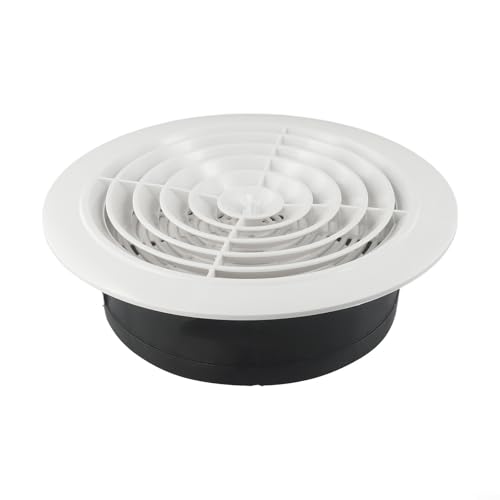 Verstellbares Lüftungsgitter für die Wand, perfekt für Auspuffe in Badezimmern und Büros (150 mm) von Zilimontt