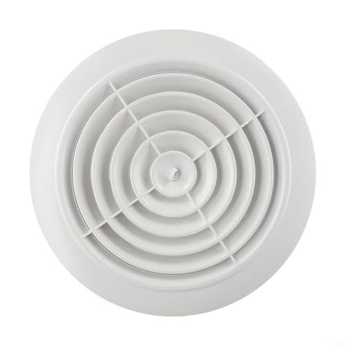 Verstellbares Lüftungsgitter für die Wand, perfekt für Auspuffe in Badezimmern und Büros (200 mm) von Zilimontt