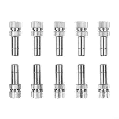 Zilimontt 10 Stück Kupfer-Sprühdüsen Schnellverbindungs-Sprühkopf feiner Sprühkopf mit mehreren Größen 0,15–0,8 mm für Garten, Gewächshaus, Terrasse, Rasen, Kühlsystem, Bewässerungsausrüstung (0,8 mm) Zilimontt 10 Stück Kupfer-Sprühdüsen Schnellverbindungs-Sprühkopf feiner Sprühkopf mit mehreren Größen 0,15–0,8 mm für Garten, Gewächshaus, Terrasse, Rasen, Kühlsystem, Bewässerungsausrüstung (0,8 mm) von Zilimontt