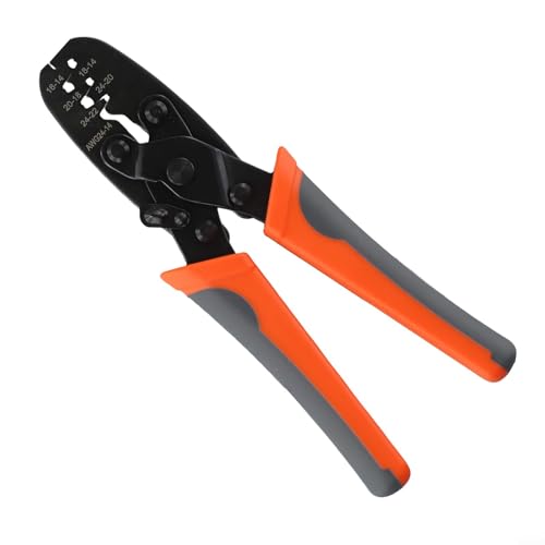 Zilimontt 1424A Crimpzange mit offener Klemme für AWG14-AWG24 Drähte, nicht isolierte OEM Automotive Terminal Crimper mit 5 Crimpstationen, kompatibel mit Deutsch Zilimontt 1424A Crimpzange mit offener Klemme für AWG14-AWG24 Drähte, nicht isolierte OEM Automotive Terminal Crimper mit 5 Crimpstationen, kompatibel mit Deutsch von Zilimontt