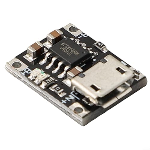 Zilimontt 1S 3,7 V LiPo Li-Ionen-Akku-Lademodul mit USB-Eingang, 5-6 V auf 4,2 V Stromwandler, 1 A Ladestrom, automatischer Ladezyklusabbruch u Zilimontt 1S 3,7 V LiPo Li-Ionen-Akku-Lademodul mit USB-Eingang, 5-6 V auf 4,2 V Stromwandler, 1 A Ladestrom, automatischer Ladezyklusabbruch u von Zilimontt