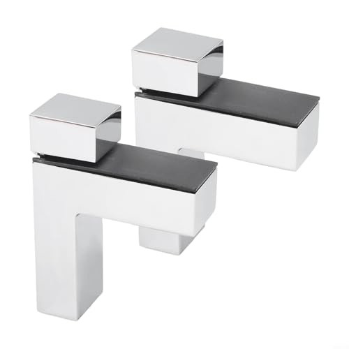 Zilimontt 2 Stück Zinklegierung F-Form verstellbare Glasregal-Klemmhalter Halterung für 3-24 mm dicke Regale in Bad und Zuhause Lagerung Zilimontt 2 Stück Zinklegierung F-Form verstellbare Glasregal-Klemmhalter Halterung für 3-24 mm dicke Regale in Bad und Zuhause Lagerung von Zilimontt