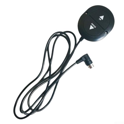 Zilimontt 2-Tasten-Liegestuhl-Ersatzschalter mit 5-poligem Anschluss, schwarzer Power-Handset Handsteuerung für reibungsloses Heben und Zurücklehnen, kompatibel mit Okin, Limoss, Pride, von Zilimontt