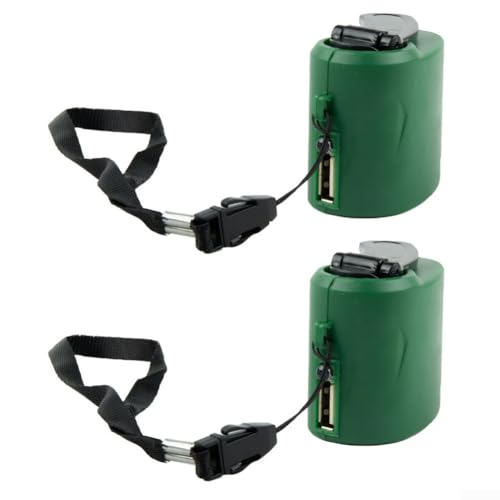 Zilimontt 2 x USB-Handkurbel-Ladegerät, Generator, manuelles Dynamo-Handy-Ladegerät mit LED-Licht für Reisen, Outdoor, Stromquelle, kompatibel mit den meisten USBs Zilimontt 2 x USB-Handkurbel-Ladegerät, Generator, manuelles Dynamo-Handy-Ladegerät mit LED-Licht für Reisen, Outdoor, Stromquelle, kompatibel mit den meisten USBs von Zilimontt