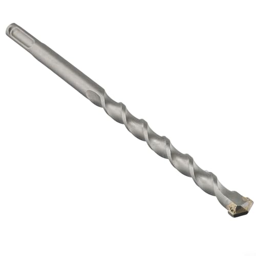 Zilimontt 200 mm Hartmetall-Stahl-Betonbohrer mit SDS-Plus-Schaft, schlagfeste Bohrhammer für Ziegel, Kalkstein, Natur- oder Kunststein (13 mm) von Zilimontt