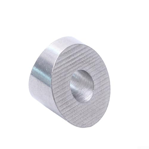 Zilimontt 316 Edelstahl Schrägscheiben für Treppengeländer-Zubehör, 3/8 Zoll und 1/4 Zoll Kabelgeländer-Hardware-Beschläge, 20 Stück, rostfreie Säure und Alkali (30° 1/4 Zoll) von Zilimontt