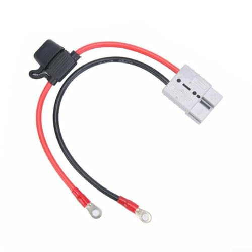 Zilimontt 50 A Batterie-Anschlusskabel mit M8-Steckklemme, 2 m, 10 AWG, Schnellverbindungskabel für DC-Ladegerät, Zusatzbatterie, Anhängerstrom oder Marine-Wohnmobil-Anwendungen Zilimontt 50 A Batterie-Anschlusskabel mit M8-Steckklemme, 2 m, 10 AWG, Schnellverbindungskabel für DC-Ladegerät, Zusatzbatterie, Anhängerstrom oder Marine-Wohnmobil-Anwendungen von Zilimontt