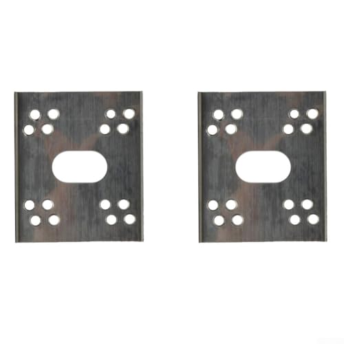 Zilimontt 50 Stück Edelstahl-Solarmodul-PV-Erdungs-Clip-Unterlegscheiben, 41,4 x 50 mm, für Photovoltaik, Dachboden oder Schuppen, kompatibel mit Aluminium oder C-Stahl von Zilimontt