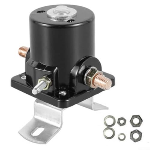 Zilimontt 8N11450-12V Starter-Magnetspule 12 Volt 3 Pfosten Heavy Duty Ersatz für Traktor 2N 8N 9N, kompatibel mit Teilenummern 8N11450 und ELT20-0029, langlebig von Zilimontt
