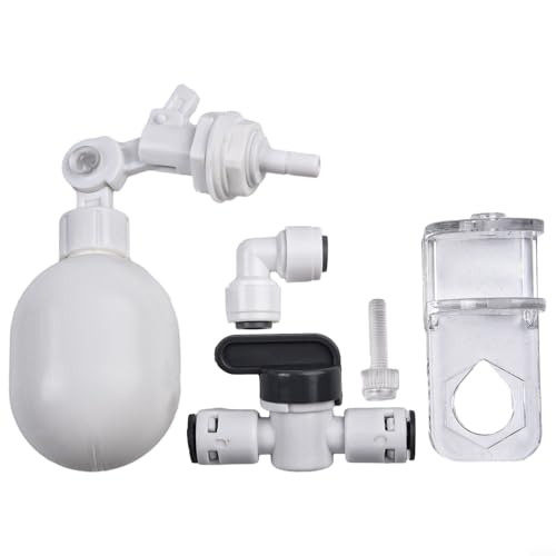 Zilimontt Acryl-Aquarium-Schwimmer-Kugelhahn, automatische Abschaltung, Wasserfüller mit einstellbarer Niveauregelung bis zu 15 cm, für Aquarien oder RO-System, kompatibel mit 16/12 mm Zilimontt Acryl-Aquarium-Schwimmer-Kugelhahn, automatische Abschaltung, Wasserfüller mit einstellbarer Niveauregelung bis zu 15 cm, für Aquarien oder RO-System, kompatibel mit 16/12 mm von Zilimontt