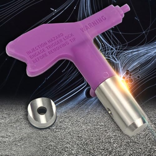 Zilimontt Airless-Sprühspitze, feine Oberfläche, Düse für Farbsprühgeräte, solide Stahlkonstruktion, mehrere Größen 209 bis 655, breite Sprühmuster-Optionen für Latexfarbe, (209) von Zilimontt