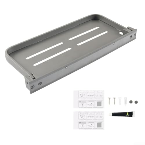 Zilimontt Aluminium-Klappregal, zusammenklappbares Wandregal für Wohnmobile, Wohnmobile, Badezimmer und Küchen, um 90 ° zusammenklappbar, platzsparendes Regal für Wohnmobil, Nachttisch-Organizer Zilimontt Aluminium-Klappregal, zusammenklappbares Wandregal für Wohnmobile, Wohnmobile, Badezimmer und Küchen, um 90 ° zusammenklappbar, platzsparendes Regal für Wohnmobil, Nachttisch-Organizer von Zilimontt