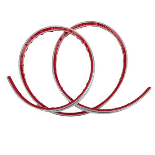 Zilimontt Artistic 3D-PVC-Bordüre, 1 m Länge, für individuelle Wandgestaltungsmöglichkeiten (liniert, silberfarben) von Zilimontt