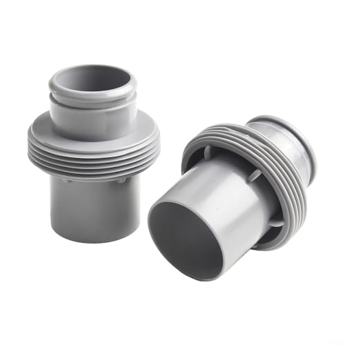 Zilimontt Aufstellbarer Schwimmbad-Filterpumpenadapter mit 38 mm Schlauchanschluss für Sand- und Kartuschenfiltersystem von Zilimontt