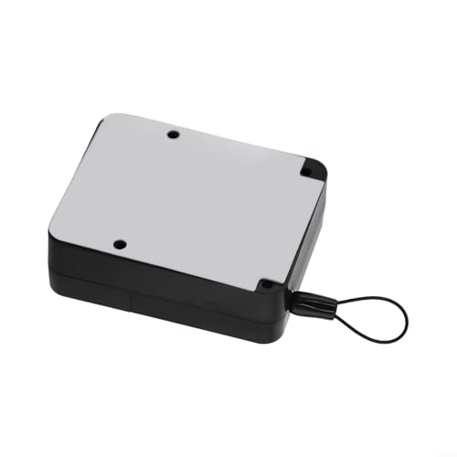 Zilimontt Automatischer Türschließer Dämpfungspuffer für Schiebetüren mit 800 g Zugkraft und 1,5 m Edelstahlkabel, gleichmäßige Geschwindigkeitsschließvorrichtung für (schwarz) von Zilimontt