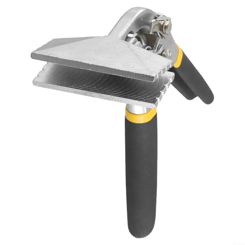 Zilimontt Blechbiegezange, Handnahter, Crimpzange mit Chrom-Vanadium-Stahlkonstruktion und doppellagigen, gummierten Griffen für leichten Stahlrahmen (B) von Zilimontt