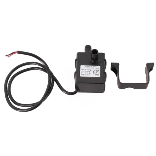 Zilimontt Bürstenlose DC Silent Tauchpumpe 12V 5W Mini Wasserdicht Zentrifugal Design mit 240L/H Durchfluss und für 3m Lift für Aquarium, Brunnen, Hydrokultur und Wasser Zilimontt Bürstenlose DC Silent Tauchpumpe 12V 5W Mini Wasserdicht Zentrifugal Design mit 240L/H Durchfluss und für 3m Lift für Aquarium, Brunnen, Hydrokultur und Wasser von Zilimontt