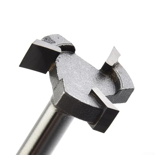Zilimontt CNC Spoilboard Surfacing Router Bit 1/4 Zoll Schaft Hartmetallbestückter Hobelbohrer für Holz MDF Sperrholz Spanplatten Abflachung und Platte Nivellierung mit 2,5 cm Schnitt von Zilimontt