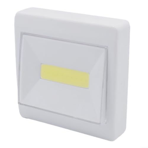 Zilimontt COB LED-Wandschalter, Nachtlicht, batteriebetrieben, schnurlose Lampe mit magnetischer Rückseite, für Unterschrank, Schrank, Flur, Schuppen, Garage, Werkzeugkasten, Camping und Zuhause Zilimontt COB LED-Wandschalter, Nachtlicht, batteriebetrieben, schnurlose Lampe mit magnetischer Rückseite, für Unterschrank, Schrank, Flur, Schuppen, Garage, Werkzeugkasten, Camping und Zuhause von Zilimontt