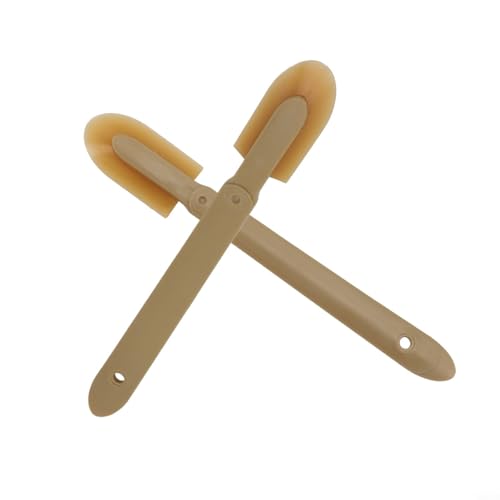 Zilimontt Caulk Dichtungswerkzeug-Set aus Silikon mit verlängerter Länge, Gummi-Spachtel, Applikator für glatte und gleichmäßige Abdichtung in Küchen, Badezimmern, Türen, (2 Stück, groß) von Zilimontt