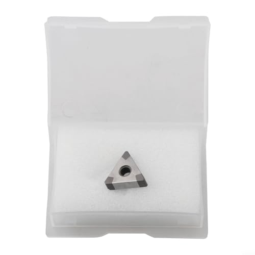 Zilimontt Cubic-Bornitrid CBN-Dreheinsätze für gehärteten Stahl und Gusseisen, Indexierbar für CNC-Drehmaschinen-Werkzeugklingen HRC55-65, hohe Härte, lange Lebensdauer, WNMG431 VNMG331(TNMG160408 CBN von Zilimontt