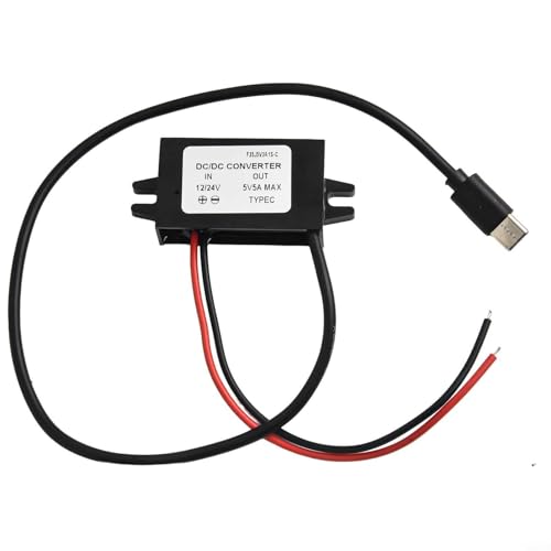 Zilimontt DC 12V/24V auf 5V USB-C 5A 25W DC-DC Converter Step-Down Netzteilmodul, wasserdicht IP68, hohe Effizienz 96%, Überlast-/Überstrom-/Überhitzungsschutz Zilimontt DC 12V/24V auf 5V USB-C 5A 25W DC-DC Converter Step-Down Netzteilmodul, wasserdicht IP68, hohe Effizienz 96%, Überlast-/Überstrom-/Überhitzungsschutz von Zilimontt