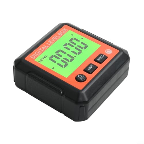 Zilimontt Digitaler Winkelsucher mit Magnetfuß, Elektronischer Winkelmesser und Neigungslehre, 4x90° Messbereich, 0,05° Auflösung, Datensperrfunktion, tragbar digital Zilimontt Digitaler Winkelsucher mit Magnetfuß, Elektronischer Winkelmesser und Neigungslehre, 4x90° Messbereich, 0,05° Auflösung, Datensperrfunktion, tragbar digital von Zilimontt
