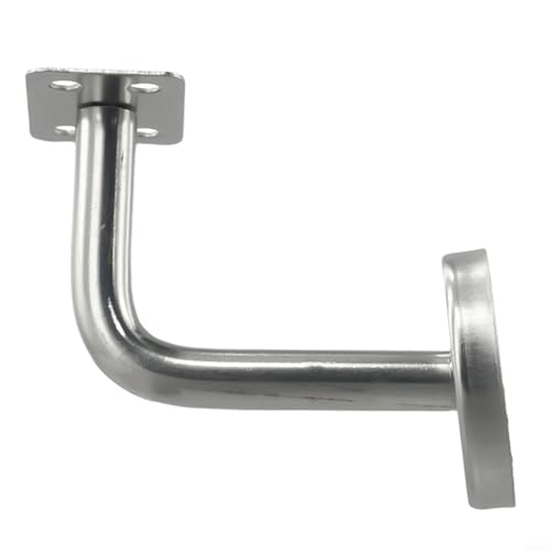 Zilimontt Edelstahl Handlaufhalterung Wandhalterung für Treppengeländer und Balustradenstütze, langlebige Mopstick-Schienenhalterung passt Eiche, Kiefer oder Metall Inneninstallationen, sicher (60 mm Zilimontt Edelstahl Handlaufhalterung Wandhalterung für Treppengeländer und Balustradenstütze, langlebige Mopstick-Schienenhalterung passt Eiche, Kiefer oder Metall Inneninstallationen, sicher (60 mm von Zilimontt
