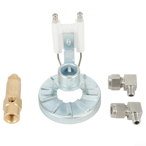 Zilimontt Edelstahl-Siphon-Düse, Altölbrenner-Düse, Messing-Siphon, Luftzerstäubung, Ölbrenner-Düse, Messing-Siphon, Zerstäuberdüse, kleiner Brenner für Zündsystem (0,8 mm) von Zilimontt
