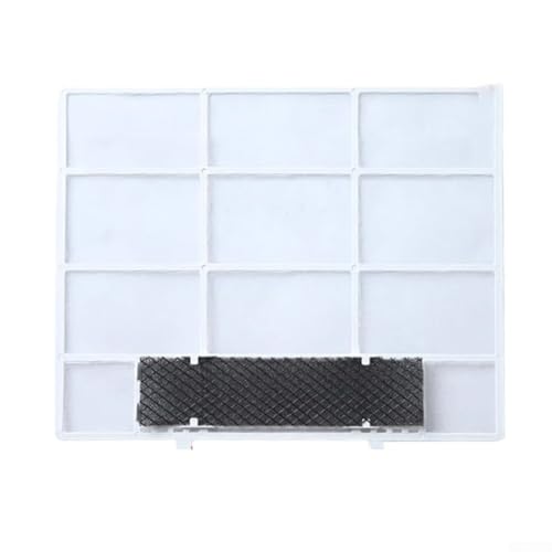 Zilimontt Ersatz-Staubfilter für Klimaanlage, hocheffizienter PP-Baumwolle, Inneneinheit, Hängefilter für sauberere Luft, einfach zu installierendes Zubehör (34,5 x 27,5 cm) von Zilimontt