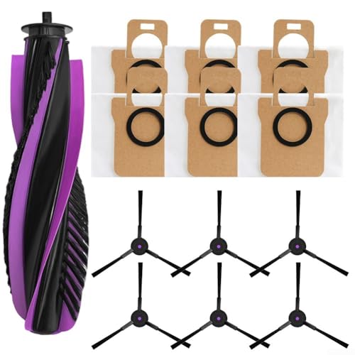 Zilimontt Ersatzteile Kit für JONR für T5 Pro Saugroboter mit Hauptrollbürste Seitenbürsten Auffangbeutel Reinigungszubehör Wartungsset Zilimontt Ersatzteile Kit für JONR für T5 Pro Saugroboter mit Hauptrollbürste Seitenbürsten Auffangbeutel Reinigungszubehör Wartungsset von Zilimontt