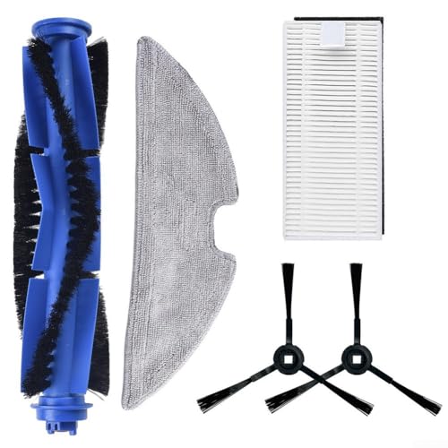 Zilimontt Ersatzteile Set für L35 für Roboter-Staubsauger Hauptrollbürste Seitenbürsten Filter Wischtuch kompatibel mit RoboVac L35 Plus LR30 Plus Zilimontt Ersatzteile Set für L35 für Roboter-Staubsauger Hauptrollbürste Seitenbürsten Filter Wischtuch kompatibel mit RoboVac L35 Plus LR30 Plus von Zilimontt