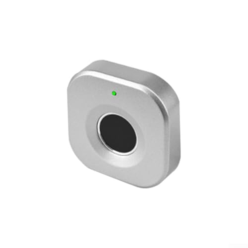 Zilimontt Fingerabdruck-Schubladenschloss mit USB-Schlüsselmanagement und Warnung bei niedrigem Batteriestand für Schränke, Schuhschränke und Badehäuser in Silber, Schwarz, Weiß oder (Silber) von Zilimontt