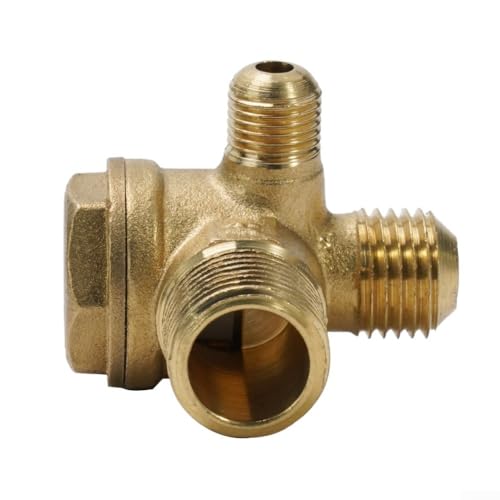 Zilimontt Flexibler Luftkompressorschlauch und Messing-Rückschlagventil-Set, 280 mm Edelstahl-Ansaugrohr mit F14 x 1,5 mm Sechskantmutter, Ersatzanschluss für ölfreie Luft, 2 Stück Zilimontt Flexibler Luftkompressorschlauch und Messing-Rückschlagventil-Set, 280 mm Edelstahl-Ansaugrohr mit F14 x 1,5 mm Sechskantmutter, Ersatzanschluss für ölfreie Luft, 2 Stück von Zilimontt